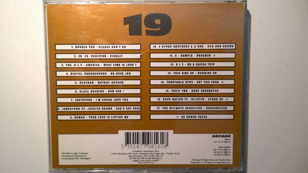 Turn Up The Bass Volume 19, Ophalen of Verzenden, Zo goed als nieuw, Dance en House, Album