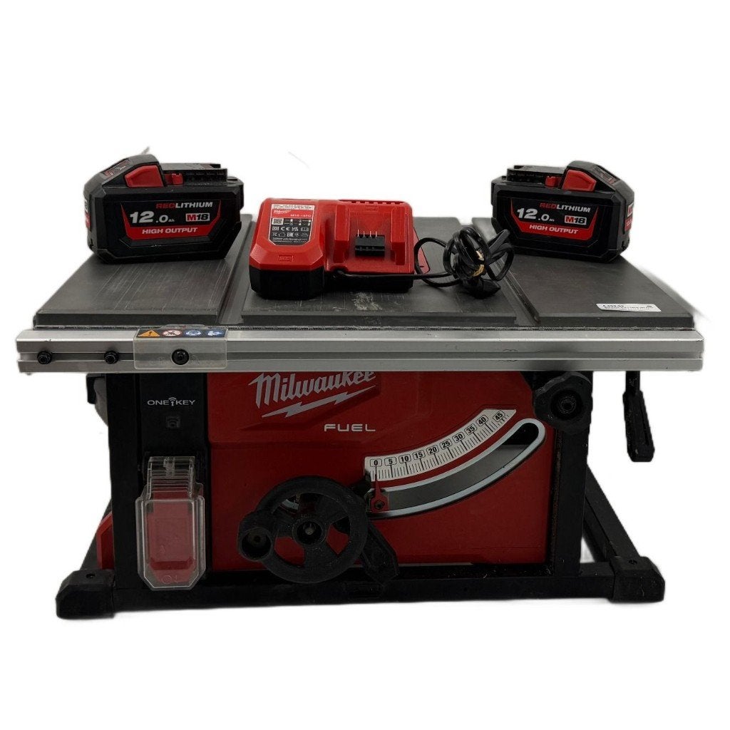 Milwaukee M18 FTS210 18V Accu Zaagtafel | Met 2 x 12.0 Accus, Ophalen, Dordrecht@usedproducts.nl, Toulonselaan 72, Overige typen