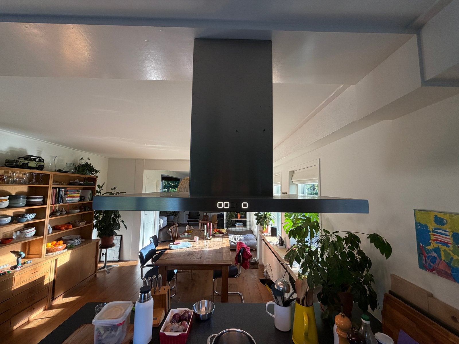 Ikea afzuigkap. 2jaar oud., Ophalen, Zo goed als nieuw, Wandschouwkap