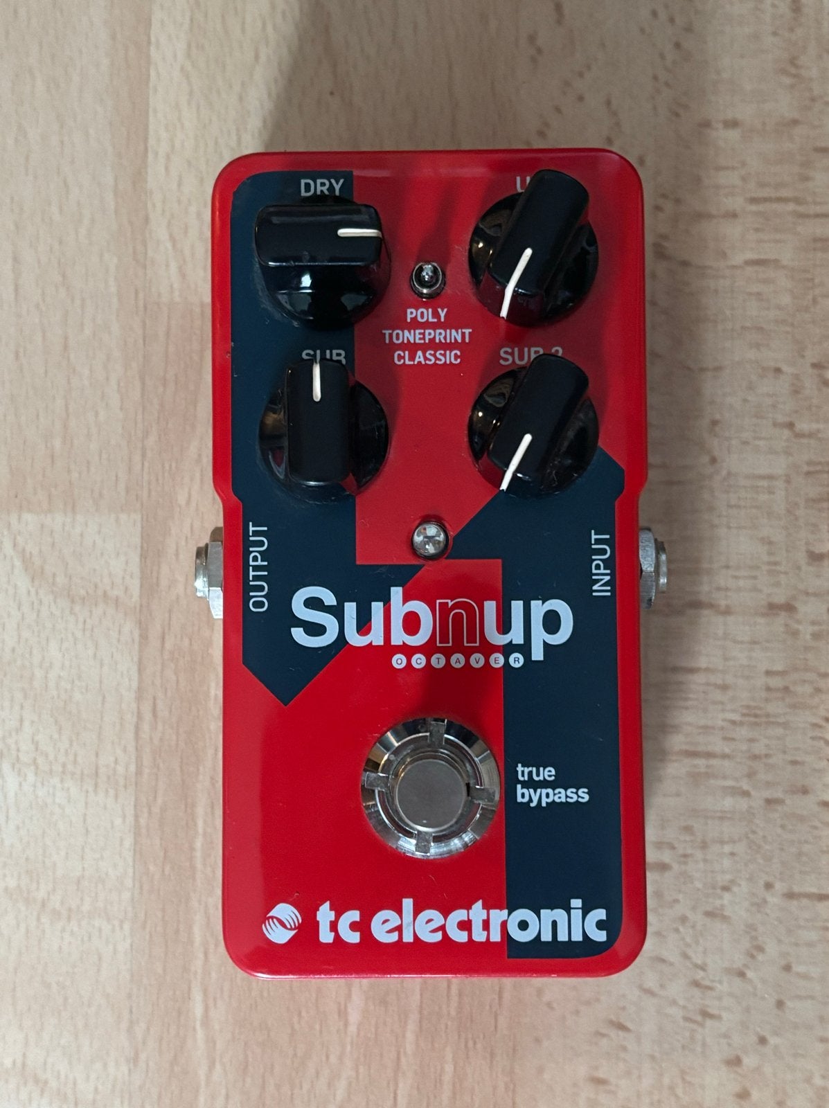 TC Electronic Sub'n'Up Octaver Pedaal, Muziek en Instrumenten, Ophalen of Verzenden, Zo goed als nieuw, Overige typen
