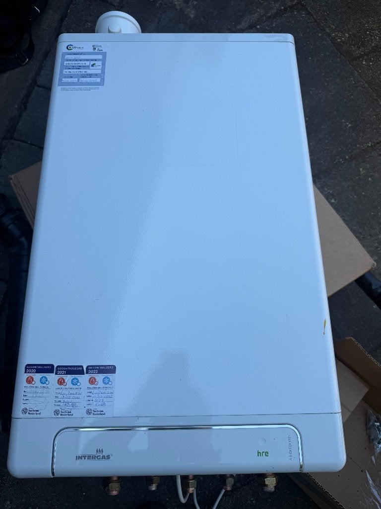 Intergas CV combi ketel, Doe-het-zelf en Verbouw, Verwarming en Radiatoren, Gebruikt, Cv-ketel of Combi-ketel, 800 watt of meer