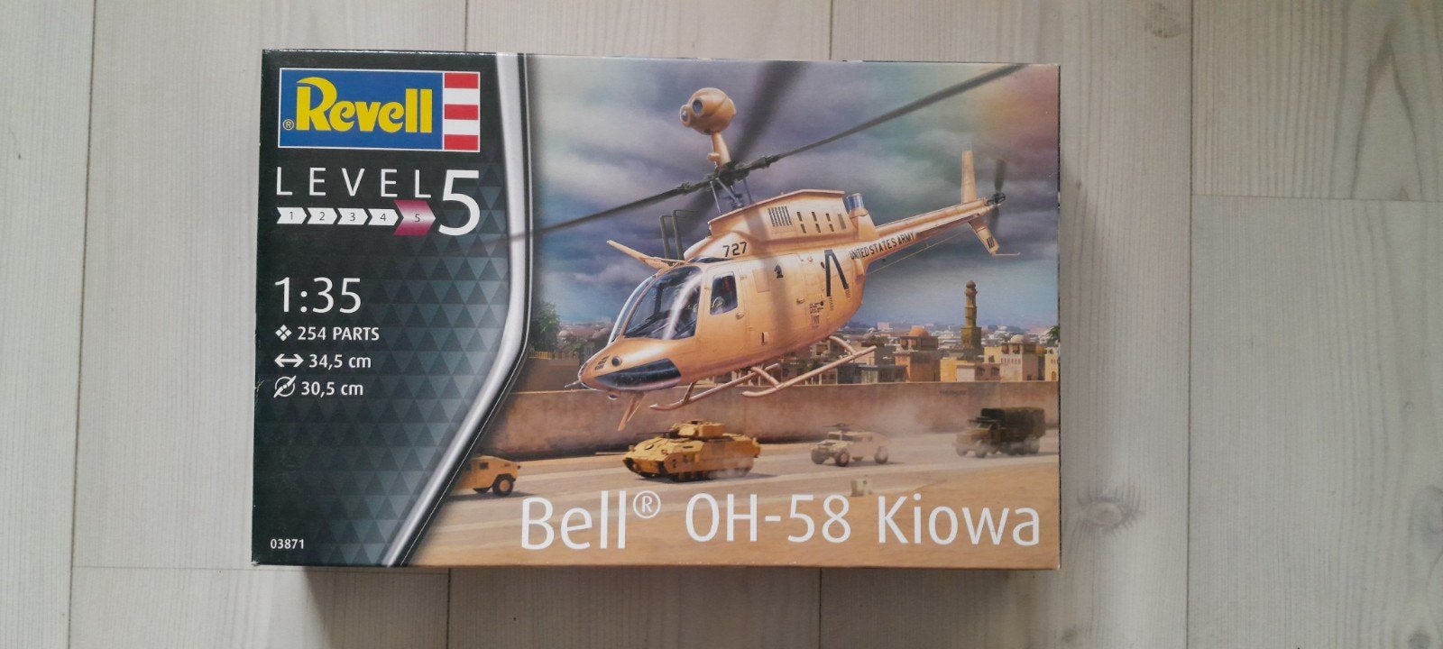 1/35 OH-58 Kiowa., Ophalen of Verzenden, Nieuw, Groter dan 1:72, Overige merken