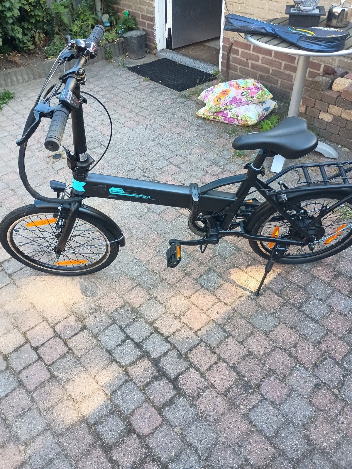 Hiland Ostrich Vouwfiets - Zo goed als nieuw, Versnellingen, Zo goed als nieuw, Dames, Ophalen