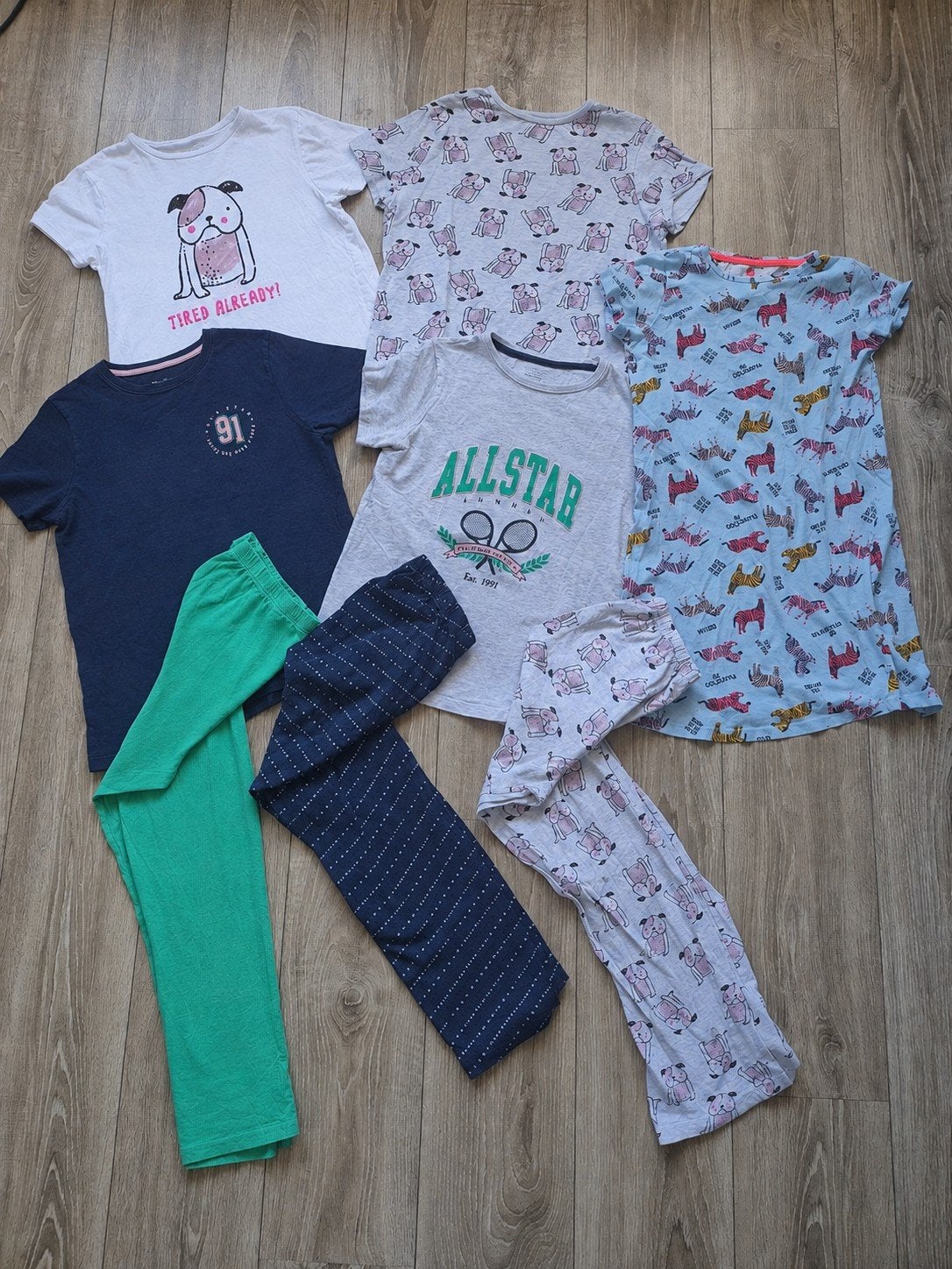 Hema & primark pyjamapakket, Kinderen en Baby's, Nacht- of Onderkleding, Meisje, Ophalen of Verzenden, Zo goed als nieuw