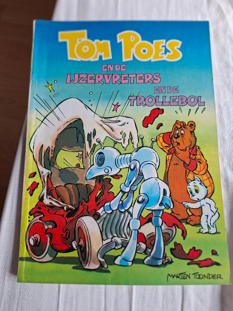 Tom Poes en de ijzervreters en de trollebol, Eén stripboek, Ophalen of Verzenden, Zo goed als nieuw