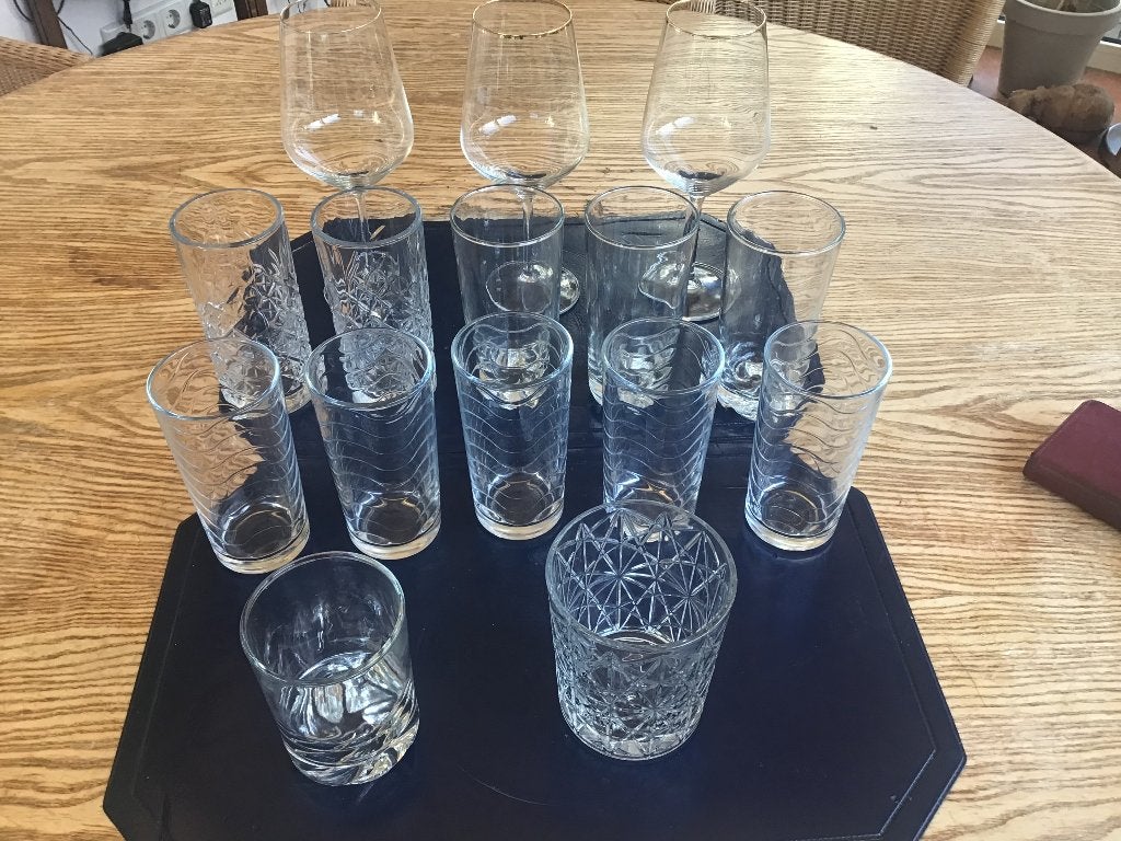 Drinkglazen diversen, Verzamelen, Ophalen of Verzenden, Gebruikt, Overige typen