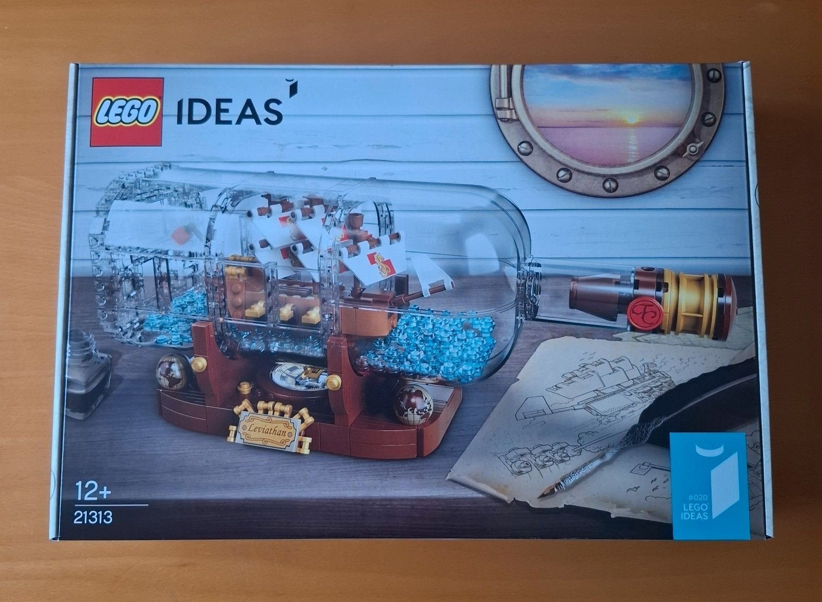 LEGO 21313,  SCHIP IN EEN FLES, NIEUW, Ophalen of Verzenden, Nieuw