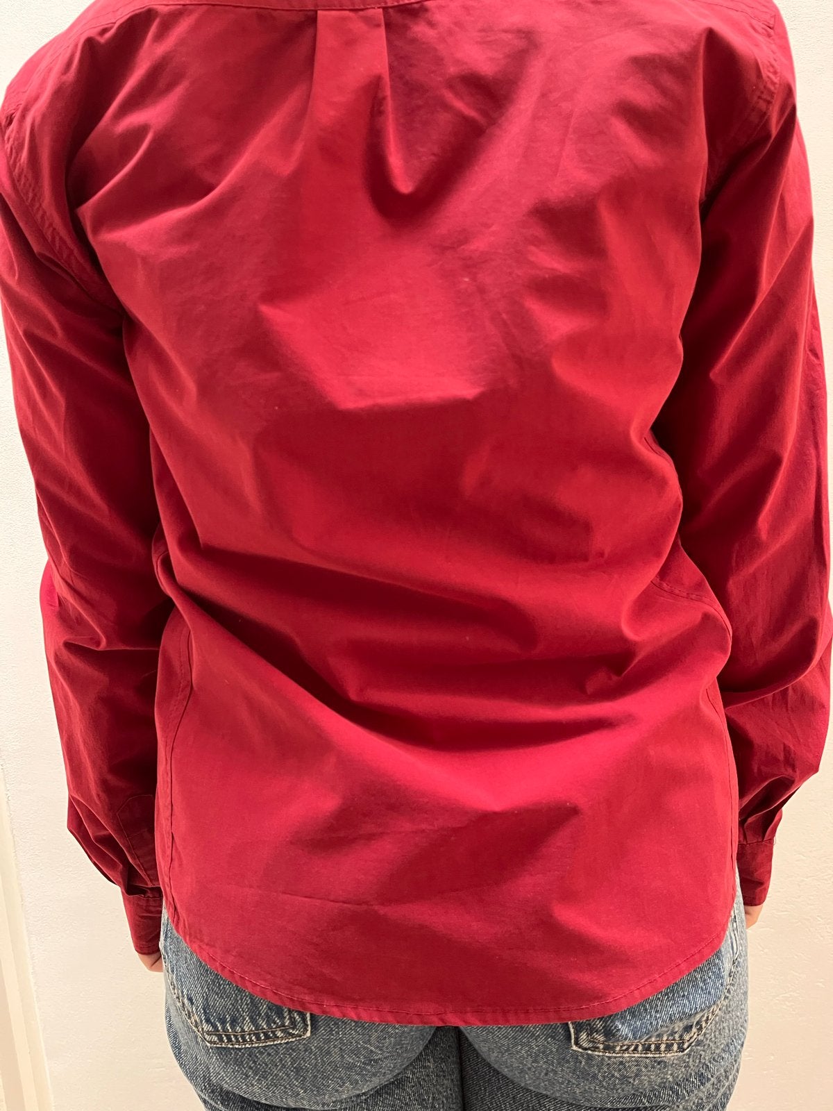 ScoutFit Blouse Rood Maat 38, Lange mouw, Gedragen, Rood, Ophalen