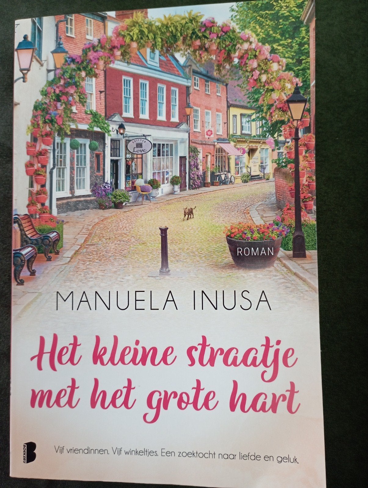 Het kleine straatje met het grote hart - Manuela Inusa, Ophalen of Verzenden, Zo goed als nieuw, Manuela Inusa, Nederland