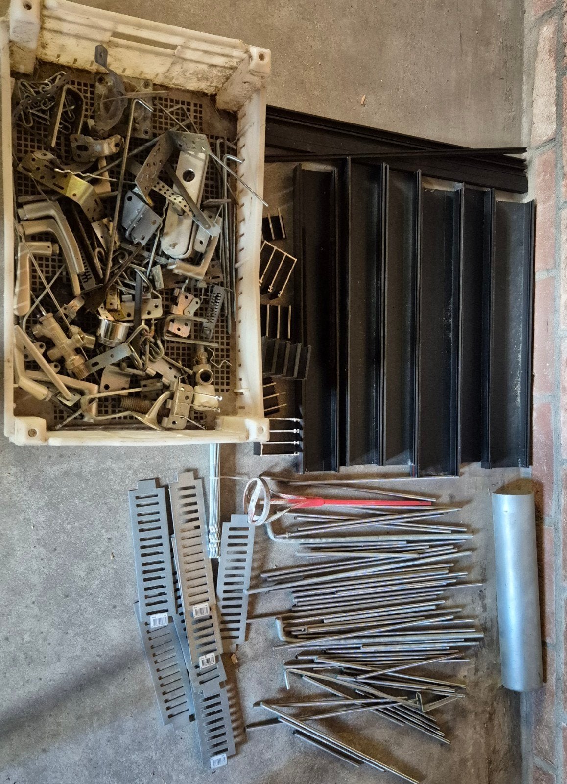 divers oud ijzer, Doe-het-zelf en Verbouw, Ophalen, Gebruikt, Overige metalen