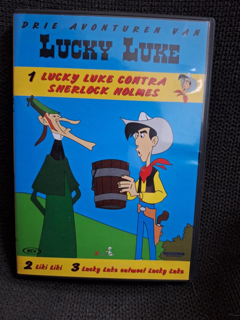 Lucky Luke DVD - Drie Avonturen, Europees, Tekenfilm, Alle leeftijden, Ophalen of Verzenden