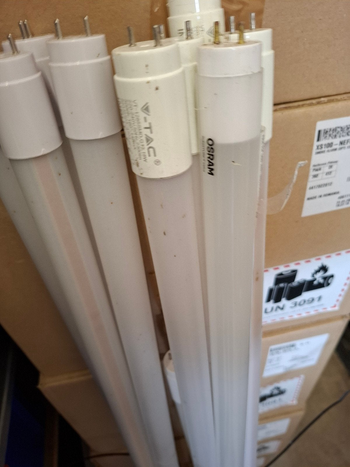 9 st led TL buizen 120 cm, Ophalen of Verzenden, Zo goed als nieuw