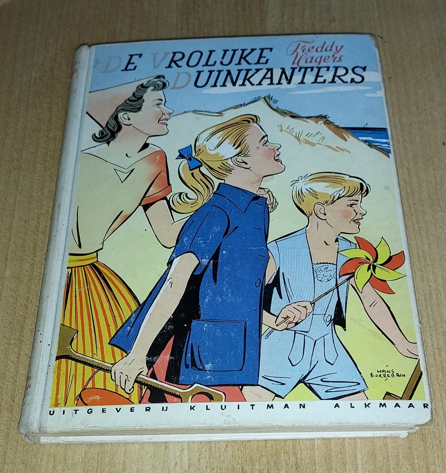 De Vrolijke Duinkanters (2e Druk, 1941) – Freddy Hagers / Ha, Boeken, Ophalen of Verzenden, Gelezen