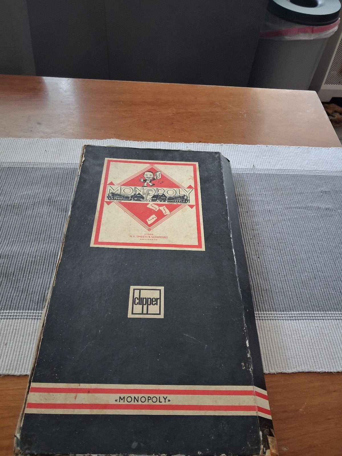 Vintage Monopoly Spel - Clipper Uitgave (Jaren '50), Hobby en Vrije tijd, Gezelschapsspellen | Bordspellen, Vijf spelers of meer