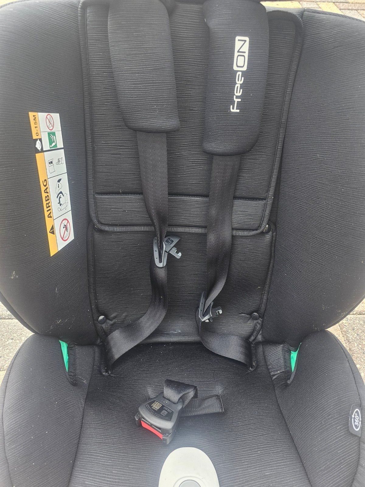 Free-on autostoel met hoofd- en zijbescherming, Overige merken, Autogordel, Zo goed als nieuw, 9 t/m 36 kg