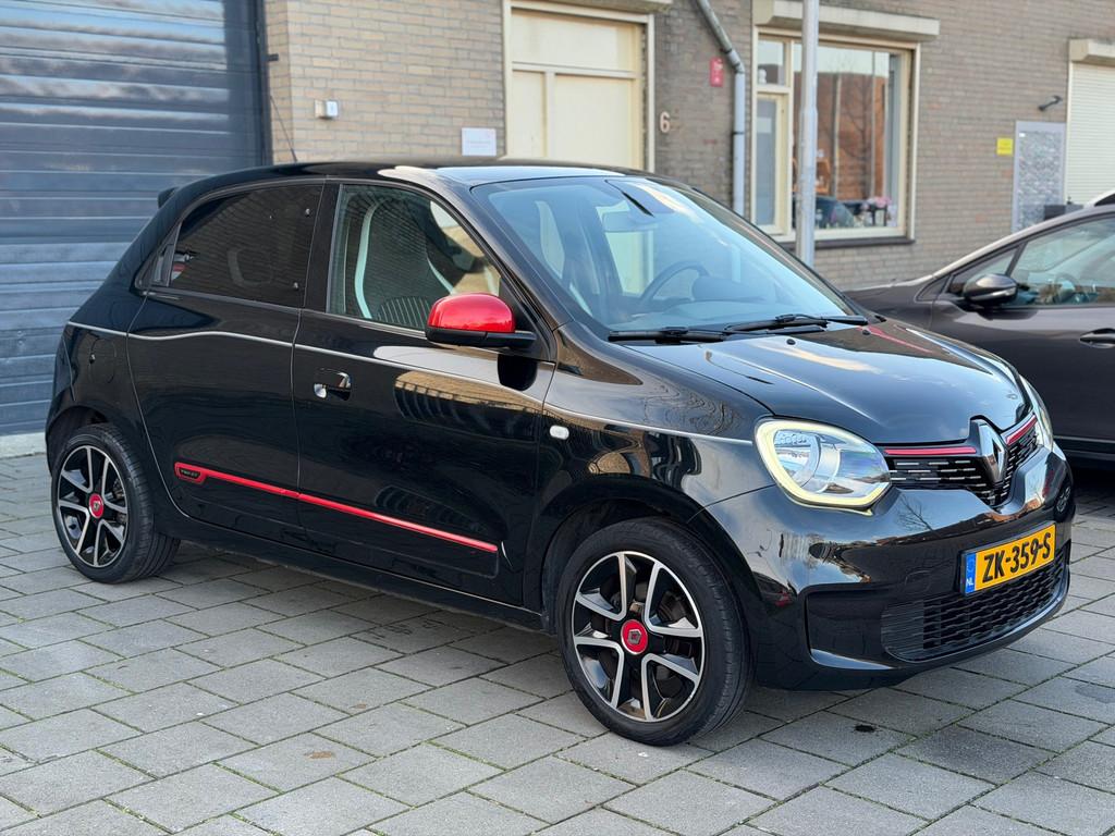 Renault Twingo 1.0 SCe Intens Airco Cruise Leder LMV Carplay, Gebruikt, 4 stoelen, Parkeersensor, Zwart