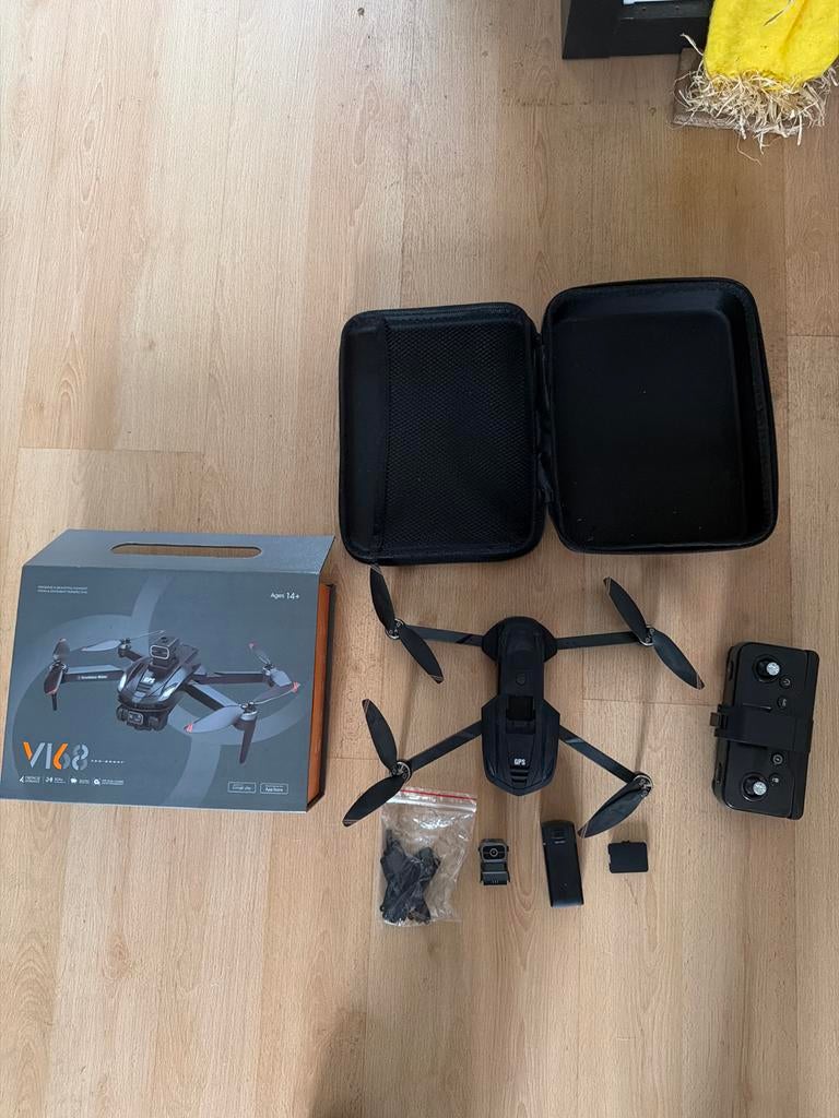 V168 Pro Drone met GPS en 4K Camera  nieuw in doos, 250 tot 900 gram, Cameradrone, 100 tot 1000 meter, Overige merken