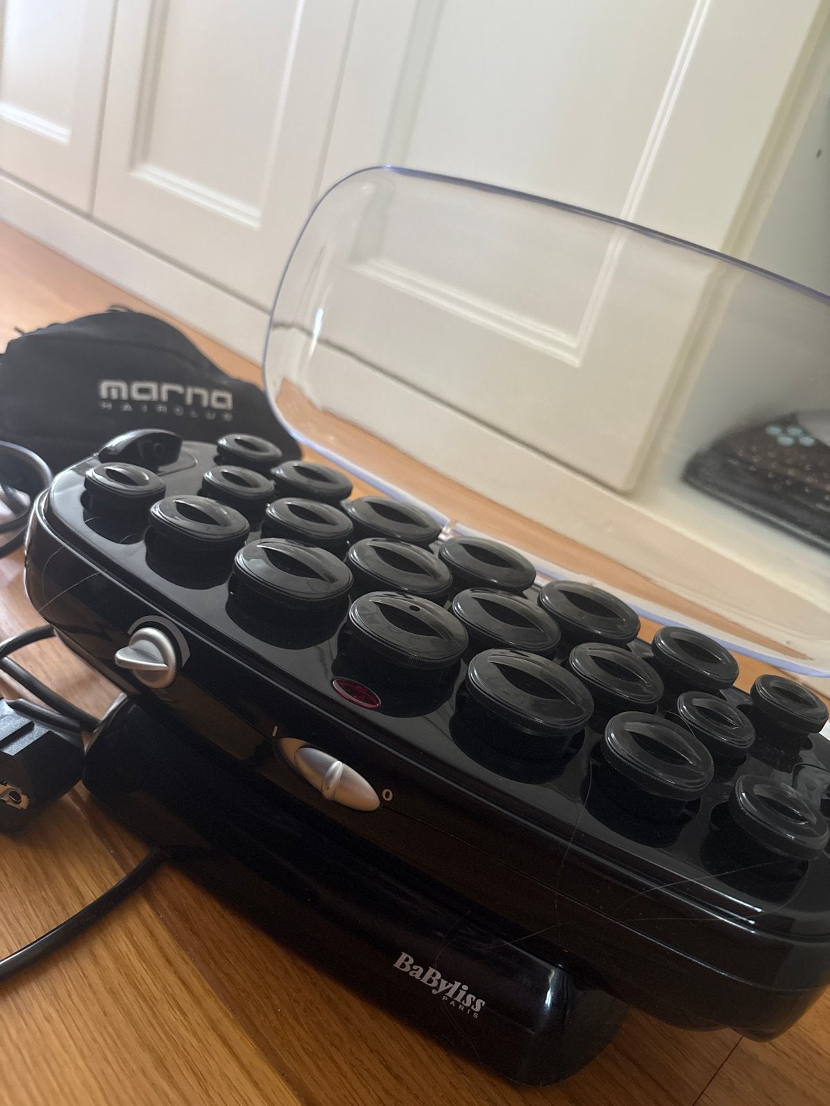 BaByliss Pro 30 Warme Krulspelden Set, Ophalen of Verzenden, Zo goed als nieuw, Haarverzorging