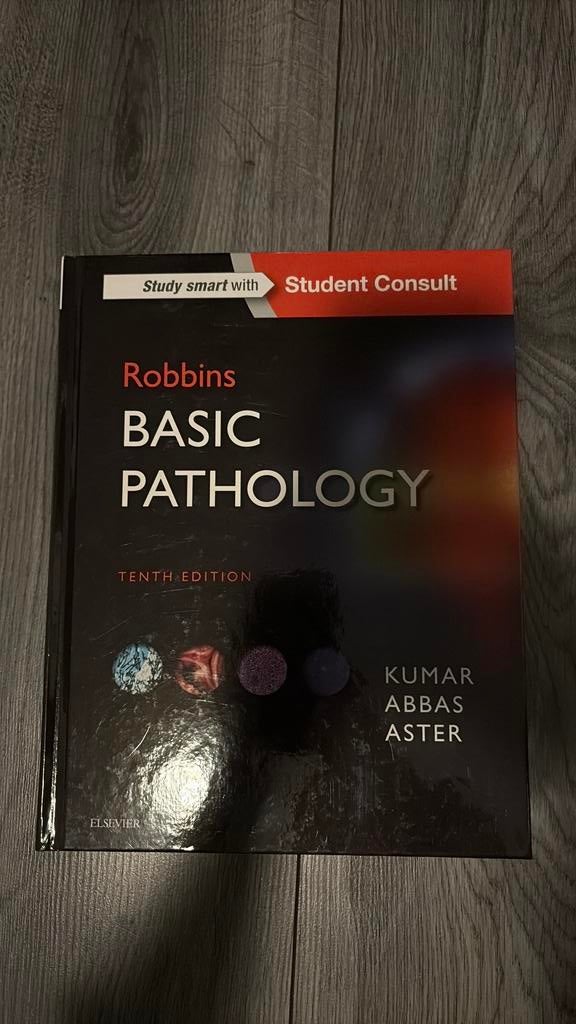 Robbins Basic Pathology (10th edition) hardcover, Boeken, Ophalen of Verzenden, Beta, Nieuw, WO
