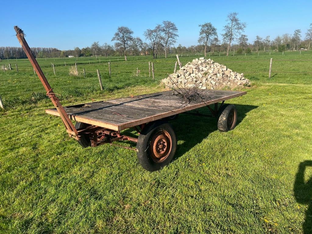 Boerenwagen, 100 liter of meer, Ophalen, Transportkar
