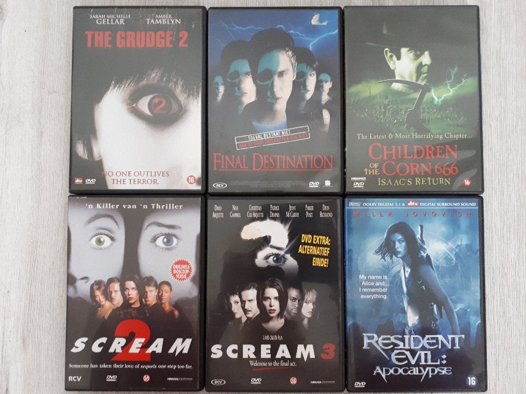 dvd's Horror, Vanaf 16 jaar, Ophalen of Verzenden, Zo goed als nieuw, Horror