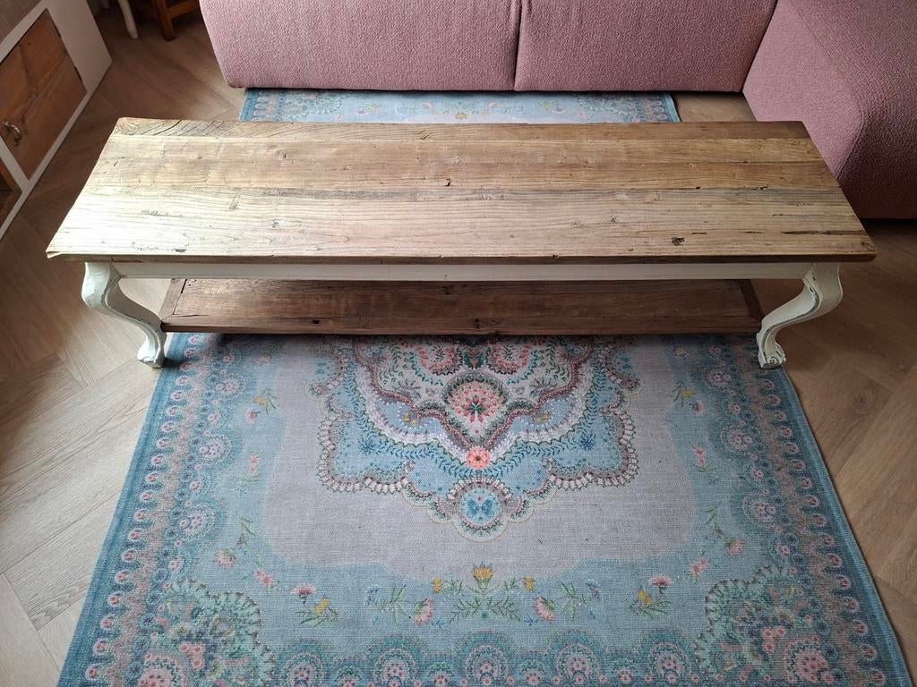 Riviera Maison Salontafel - Landelijke Stijl, Huis en Inrichting, Tafels | Salontafels, Ophalen, Minder dan 50 cm, Gebruikt, 150 tot 200 cm