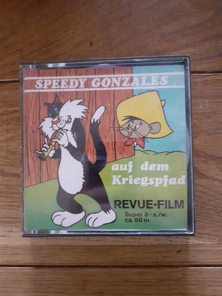 Speedy Gonzales Super 8mm Film - Zeldzame Revue-Film, Ophalen, 8mm film