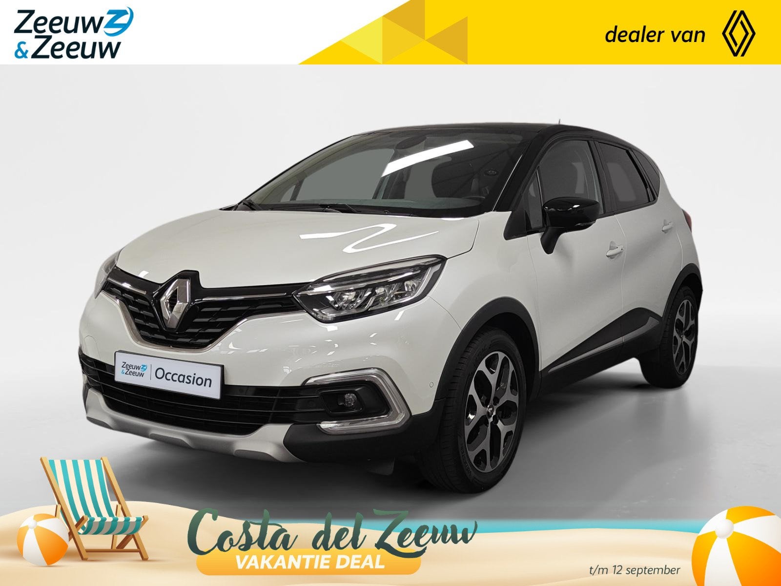 Renault Captur 0.9 TCe Version S | Navigatie | Airco | Cruis, Voorwielaandrijving, Gebruikt, Euro 6, Handgeschakeld