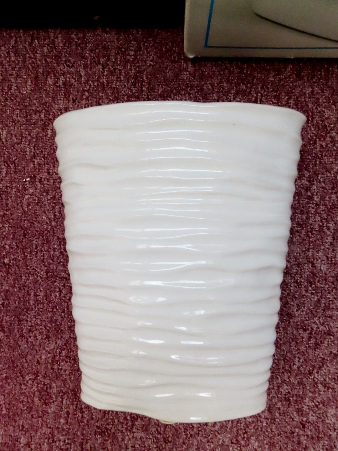 Witte bloempotten, Ophalen of Verzenden, Wit