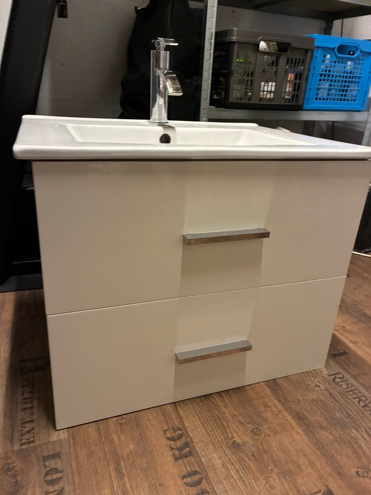 Wasmeubel badkamer / wasbak /badmeubel, Huis en Inrichting, Badkamer | Badkamermeubels, Ophalen, 50 tot 100 cm, Zo goed als nieuw