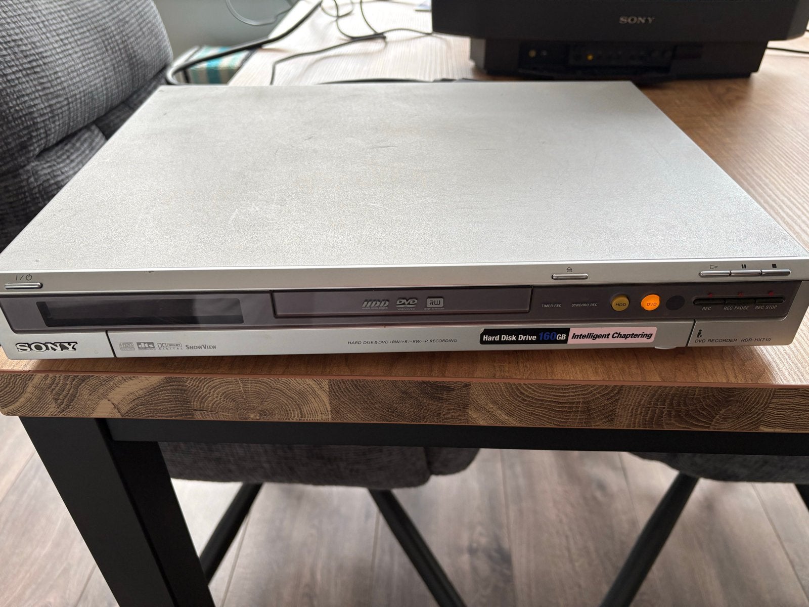 Sony RDR-HX710 DVD-recorder met 160GB harde schijf, Ophalen, Gebruikt, Met harddisk, Dvd-recorder