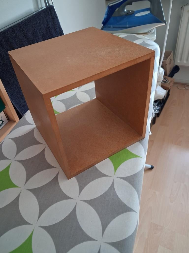 3x kubus kastje, Ophalen of Verzenden, Gebruikt