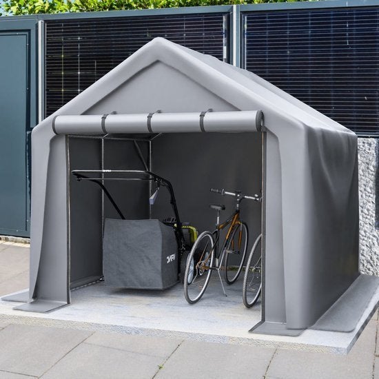 Fietsgarage – Fietsenstalling – Garage Tent, Corvance B.V., Verzenden, Nieuw, Corvancebol@gmail.com