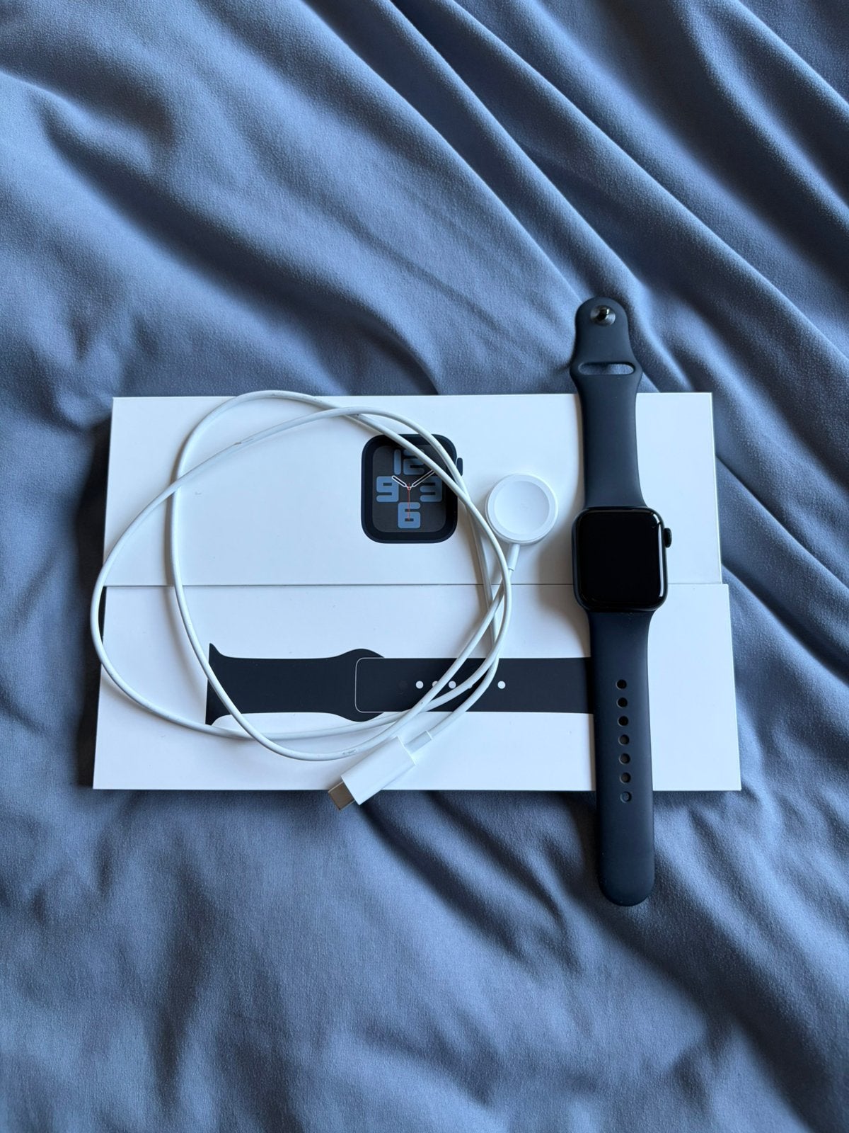 Apple Watch SE, Ophalen of Verzenden, Nieuw, Zwart, IOS
