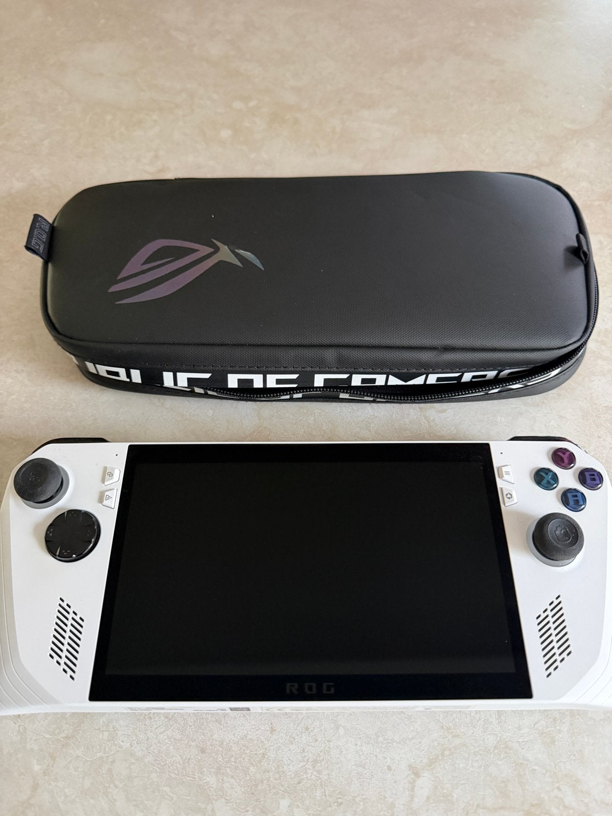 ASUS ROG Ally 1TB + SteamOS + Case + kabels, Ophalen, ASUS, Zo goed als nieuw