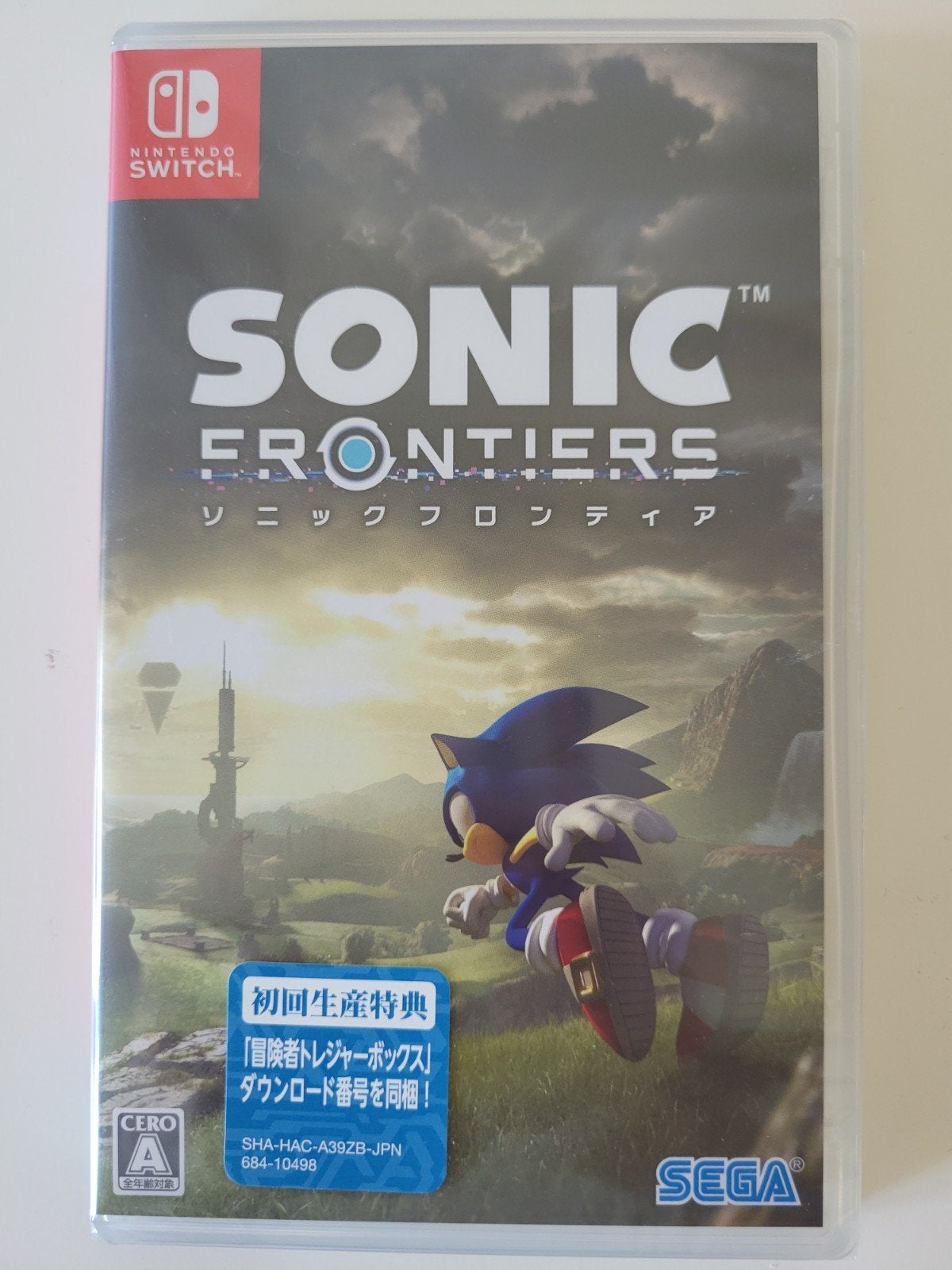 Sonic Frontiers - Nintendo Switch (Japanse cover!), Spelcomputers en Games, 1 speler, Ophalen of Verzenden, Nieuw, Vanaf 7 jaar
