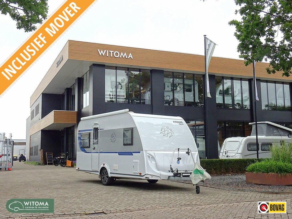 Knaus Sport 450 FU verwacht, Caravans en Kamperen, Overige typen, Bedrijf, Serviceluik, 4 tot 5 meter