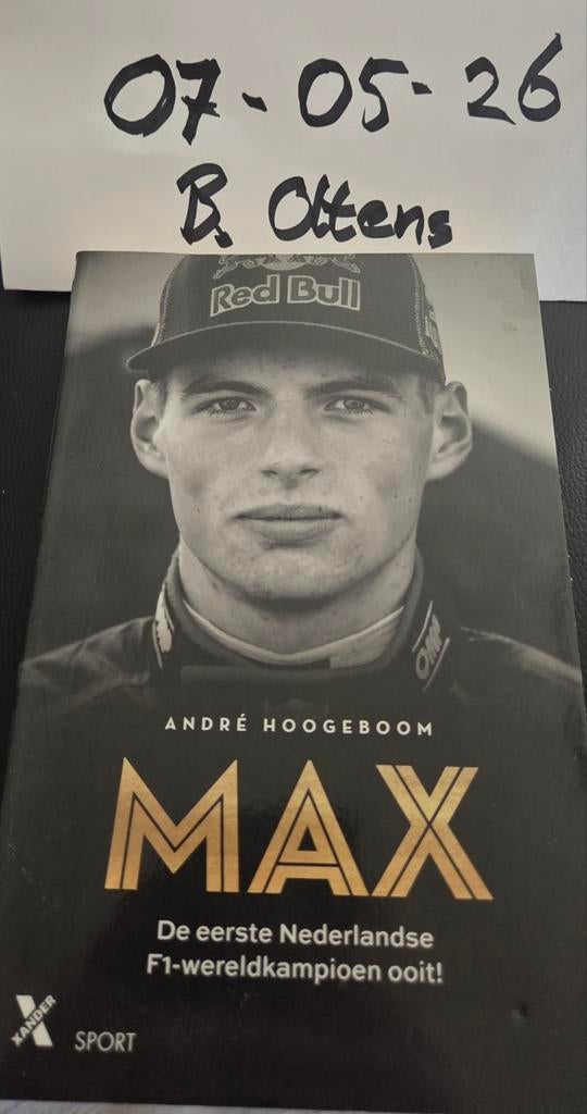 Formule 1 Boeken: Max Verstappen, Olav Mol, Jaarboek, Ophalen of Verzenden, Gelezen, André Hoogeboom, Olav Mol, Erik Houben, Overige sporten