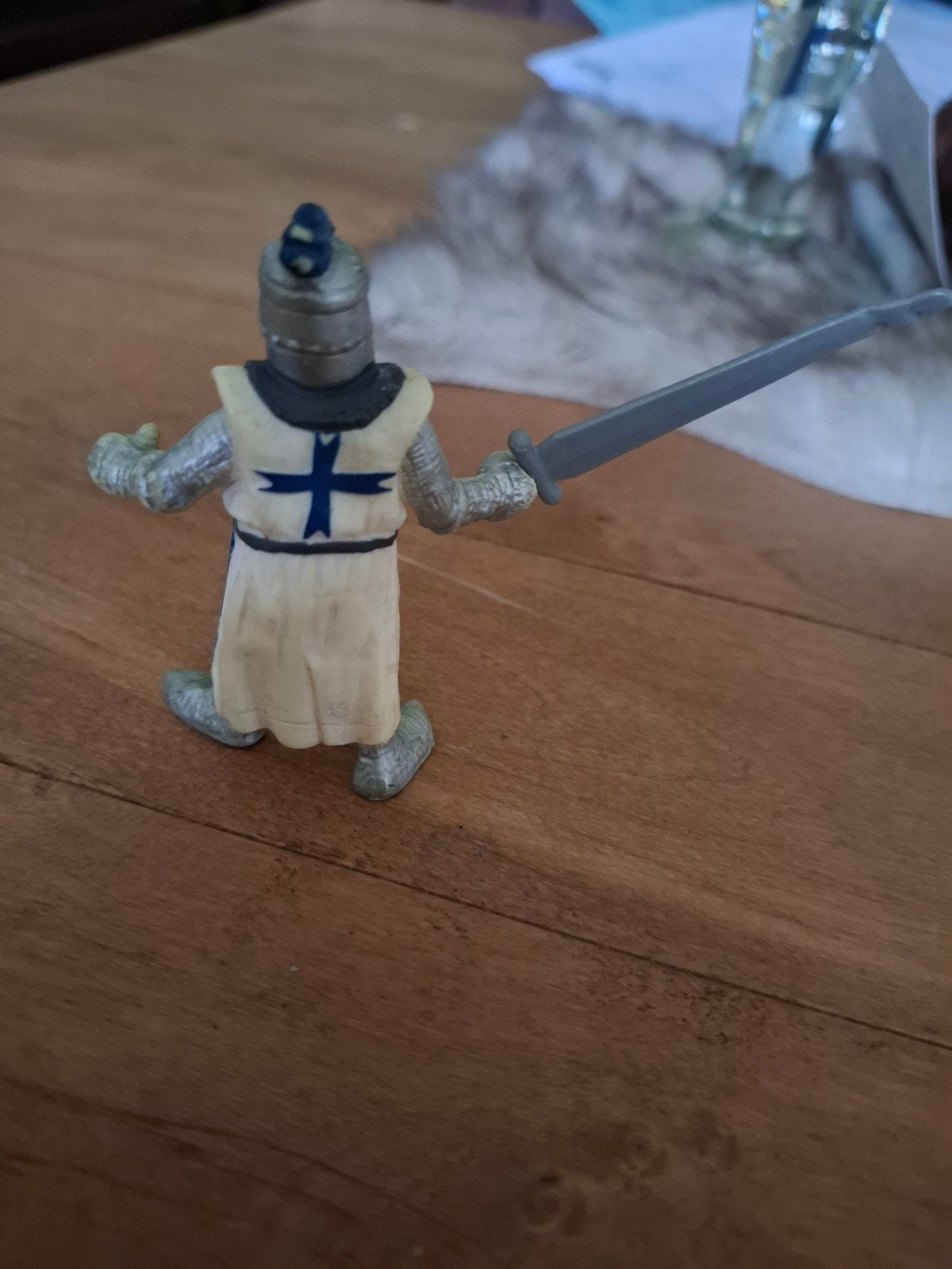 Ridder Speelfiguur met Zwaard - Schleich Stijl, Kinderen en Baby's, Speelgoed | Actiefiguren, Ophalen of Verzenden