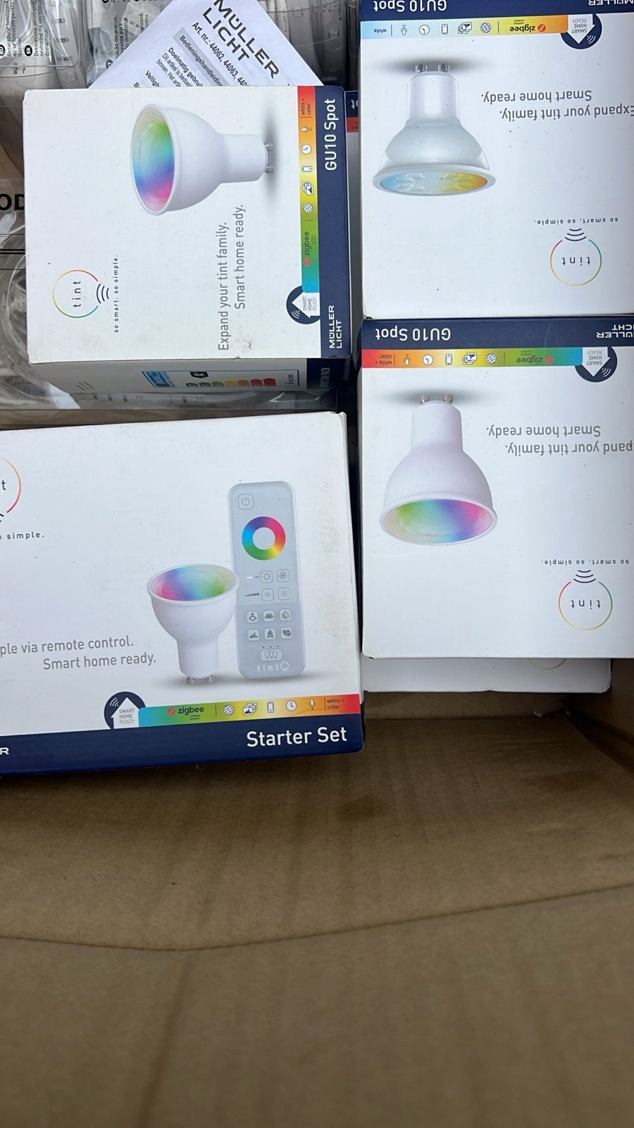 Nieuwe GU10 Smart Spots met Zigbee - Meerdere Beschikbaar, Overige merken, GU10, Nieuw, Ophalen of Verzenden