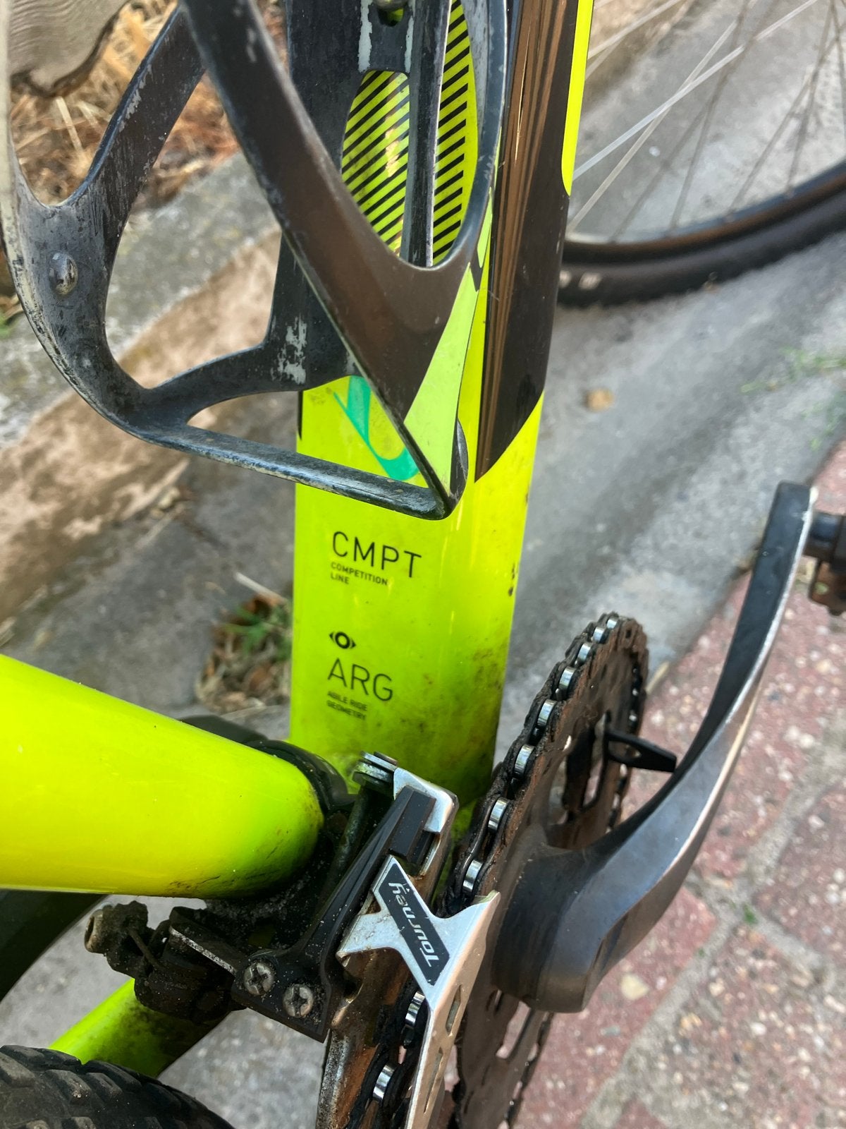 Cube Aim CMPT Mountainbike 27.5 inch, frame 16 inch, Gebruikt, Hardtail, Heren, 45 tot 49 cm
