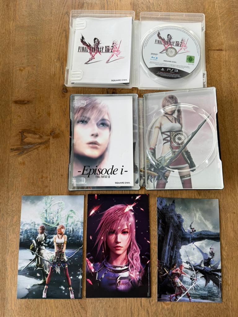 Final Fantasy XIII-2 Limited Edition PS3 (Zo goed als nieuw), Spelcomputers en Games, Games | Sony PlayStation 3, 1 speler, Ophalen of Verzenden