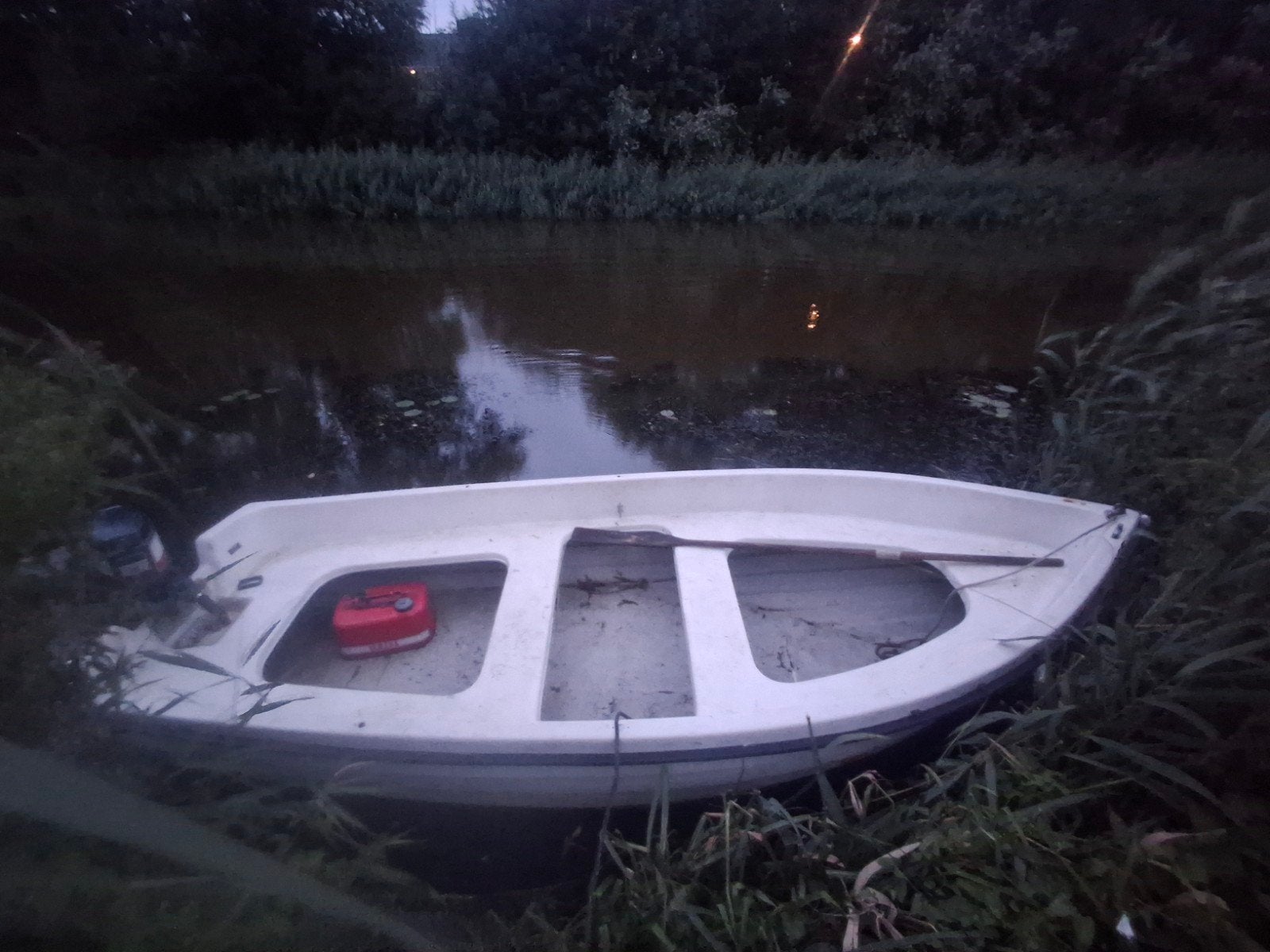 boot met motor, Ophalen, Zo goed als nieuw, Overige typen