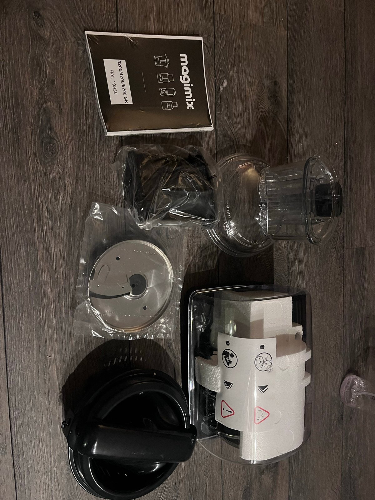 Magimix Foodprocessor - assecoires Nieuw ongebruikt, 2 snelheden, Nieuw, Ophalen of Verzenden, 2 tot 3 liter