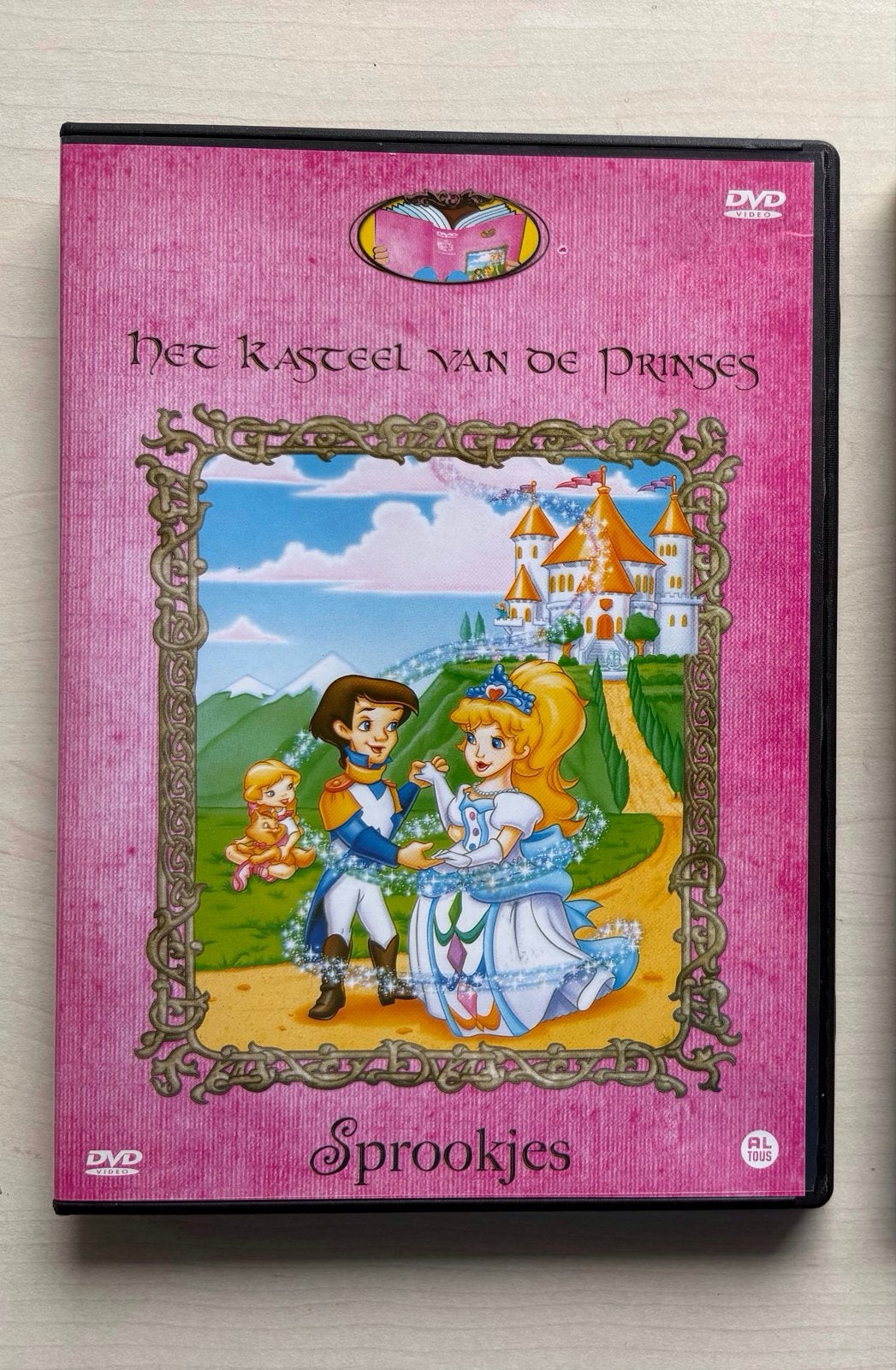 Het Kasteel van de Prinses - Sprookjes DVD, Avontuur, Gebruikt, Alle leeftijden, Ophalen of Verzenden