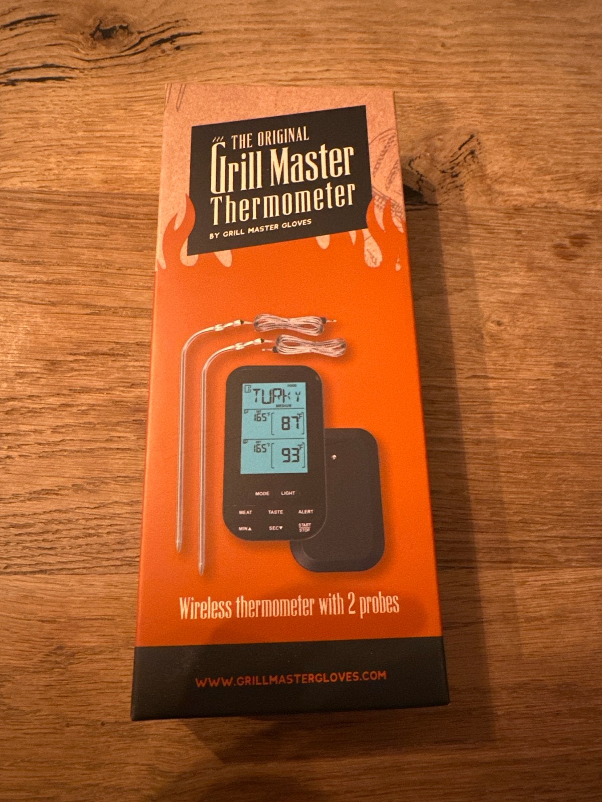 Grill Master Thermometer - Draadloos met 2 probes, Ophalen of Verzenden, Nieuw