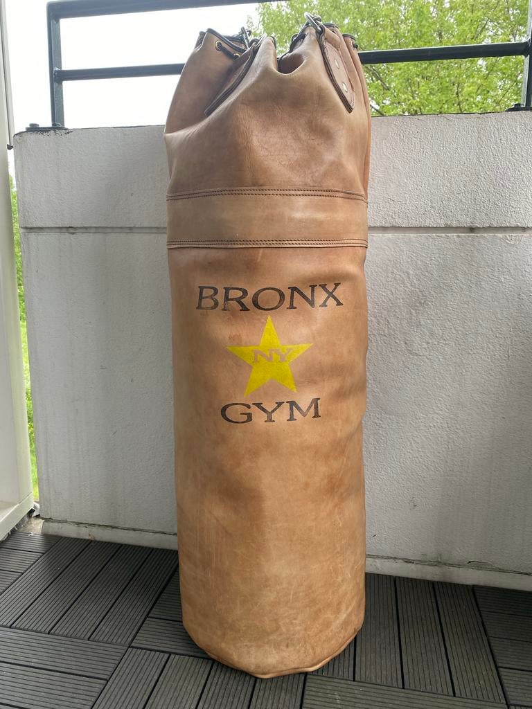 Vintage Bronx Gym Bokszak - Leer, Ophalen, Gebruikt, Bokszak