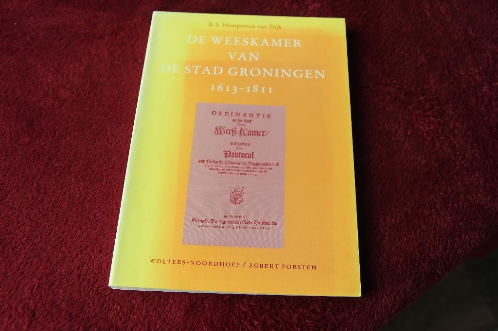 De weeskamer van Stad Groningen 1613-1811, Ophalen of Verzenden, Gelezen