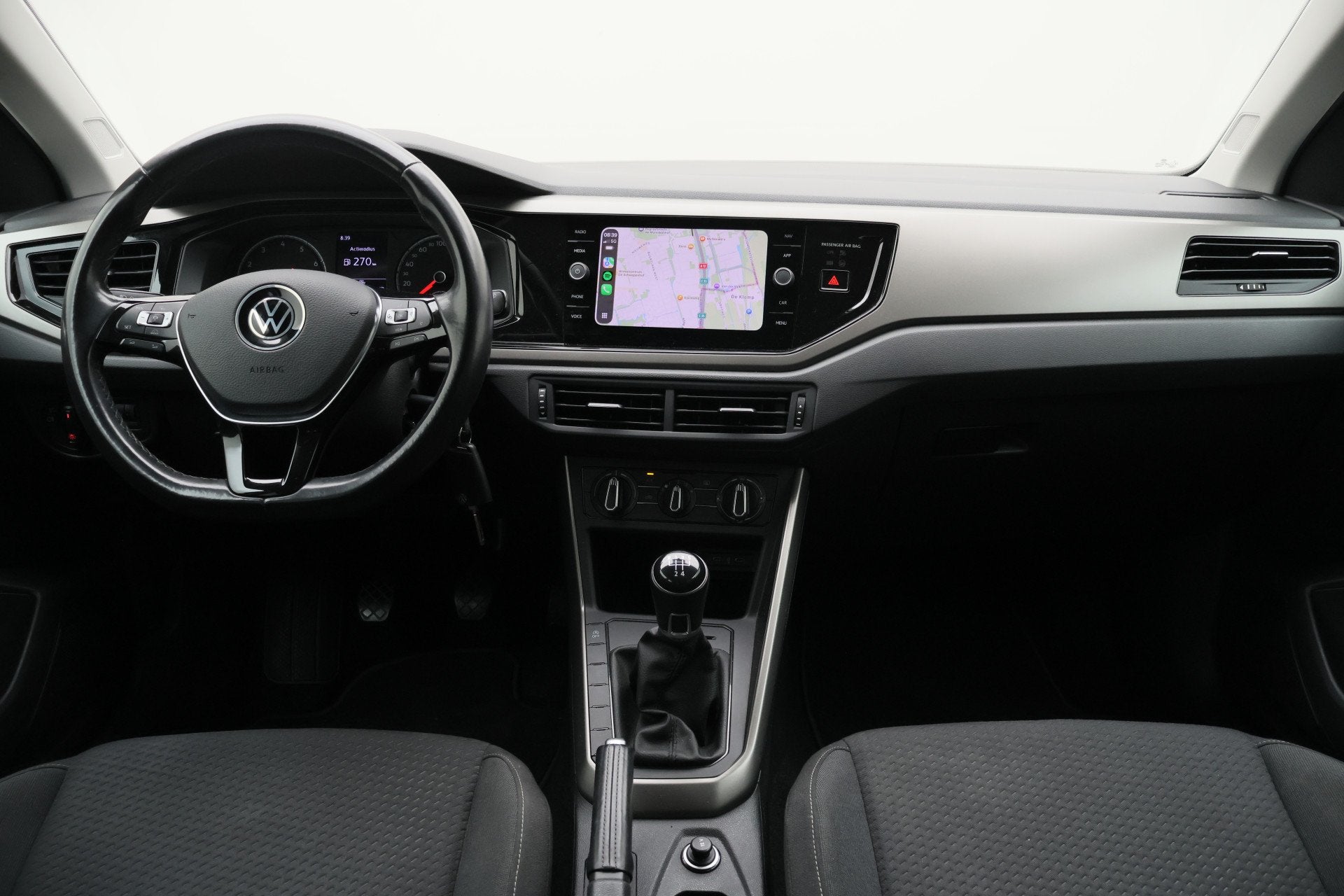 Volkswagen Polo 1.0 TSI Comfortline ACC, Apple Carplay, DAB,, Gebruikt, 580 kg, Origineel Nederlands, Bedrijf