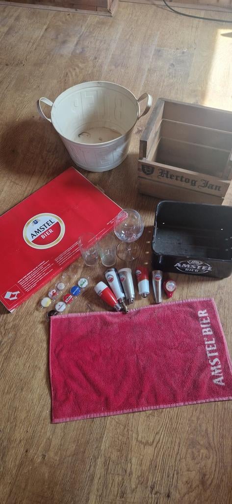 Bier spullen: Amstel en Hertog Jan collectie, Verzamelen, Biermerken, Ophalen of Verzenden